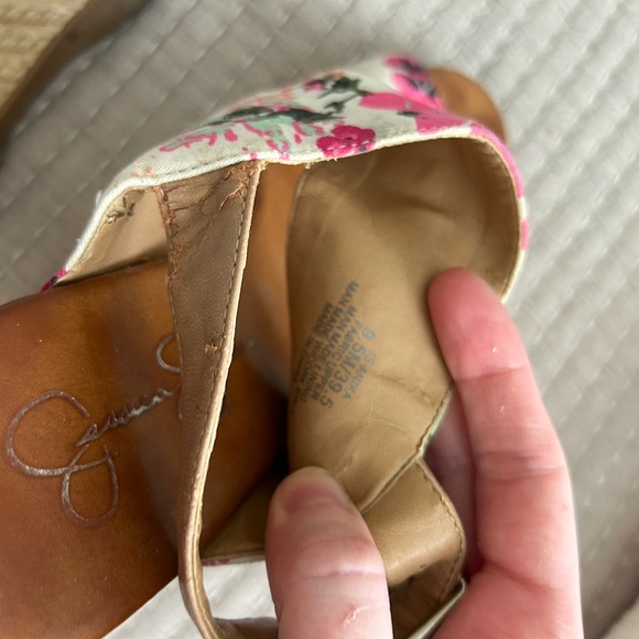 Floral platform heels - Picture 3 of 5